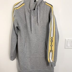 Calvin Klein pull over hoodie sweater dress (OG $ ~ 60) size medium